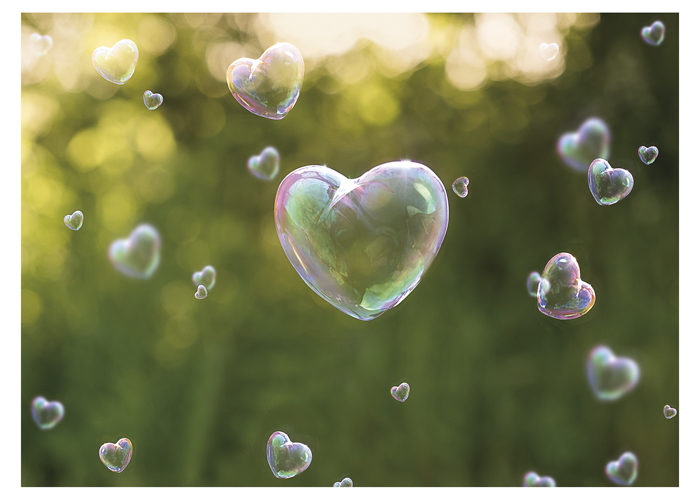 bubbling hearts